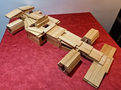 Formula One kapla planks