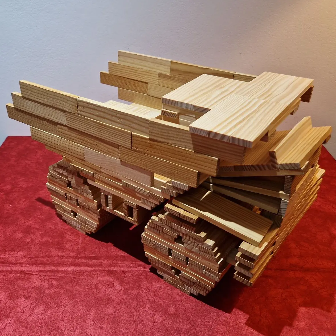 construction truck kapla planks